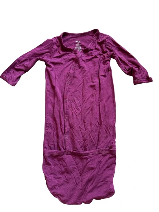 Kyte Baby Bamboo blend baby bundler in purple size 3-6 months