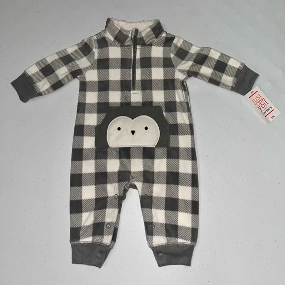NWT Carter’s Fleece Unisex Onesie