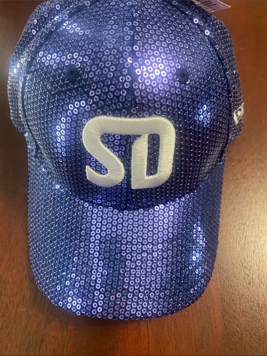 ⚽️New Era MLS Blue Sequin Women’s San Diego Football Club Hat