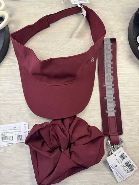 Lululemon Burgundy Bay Bundle 3 items