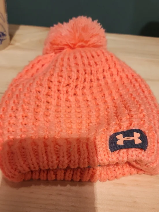Under Armour Coral Pom Knit Beanie