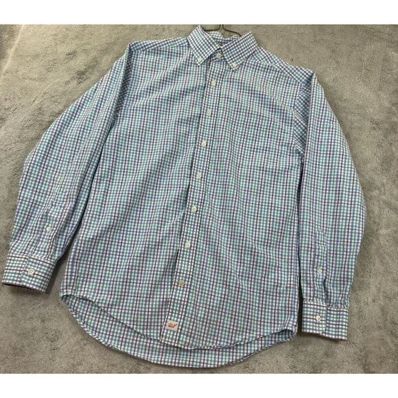 Vineyard Vines Button Down Shirt Men’s S Classic Fit Murray Multicolor Plaid