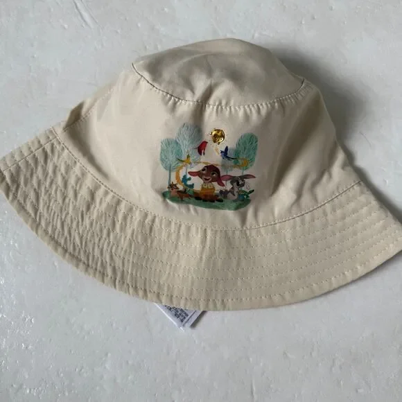 Walt Disney Parks Wish Tan Bucket Hat Dream Adult New
