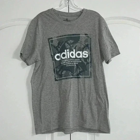 Adidas Grey Amplifier Tee​​