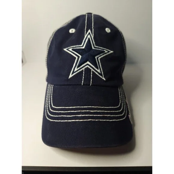 Dallas Cowboys Womens Hat Navy Blue Heavy Stitch Cap Concept One