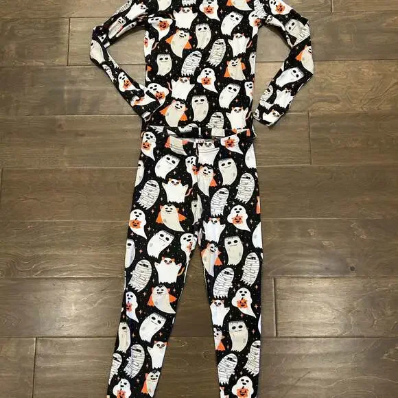 The Children's‎ Place Halloween Ghost Snug Fit Cotton Pajamas 7