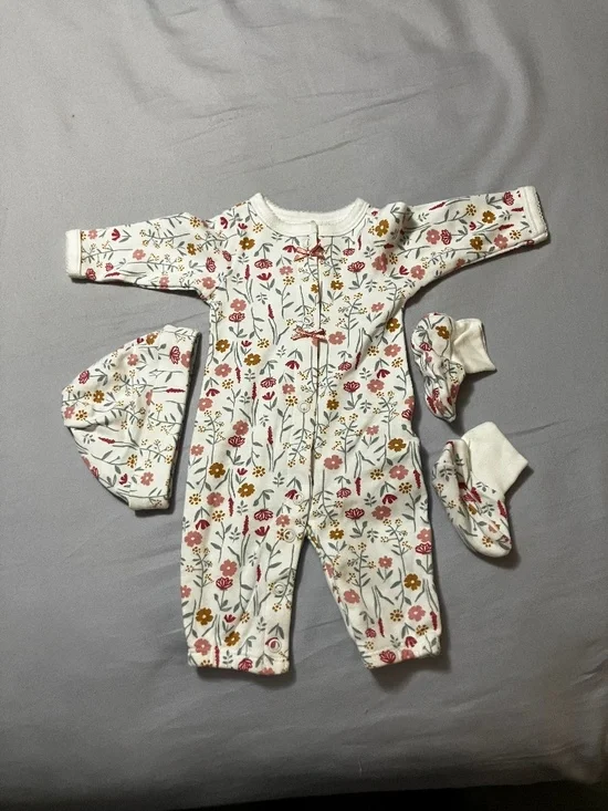 Carter’s Preemie Floral Onsie Set
