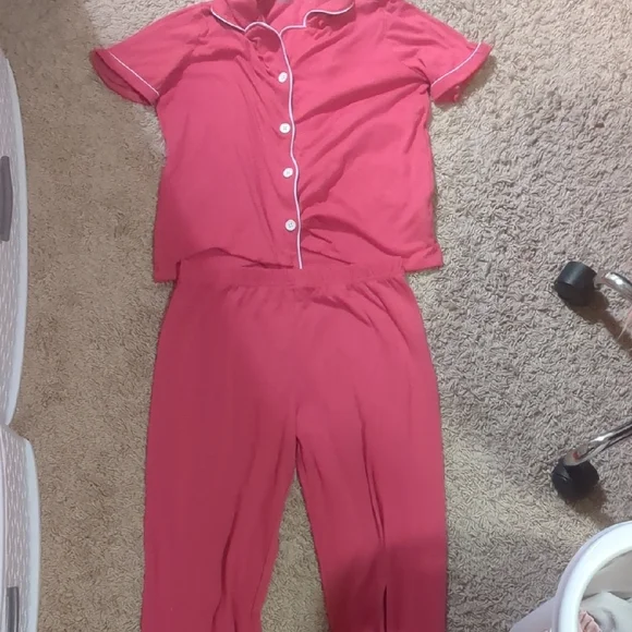 Charming Pink Kids Pajama Set