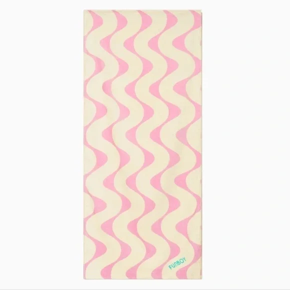 New! FUNBOY anthropologie Poolside Leisure Club Beach Towel