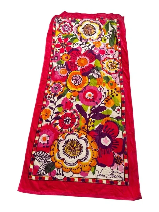 NWT Vera Bradley Clementine Beach Towel NWT Retired Pattern LAST ONE!