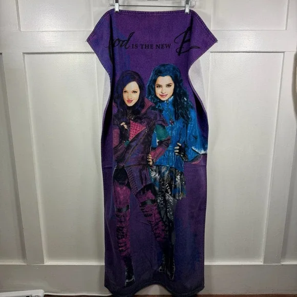Disney Descendants Good is the‎ New Bad Mal Evie Beach Towel Cover Up