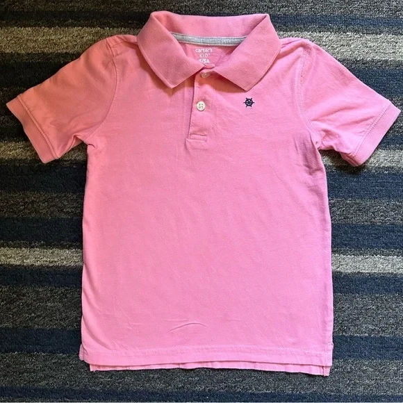 Carter’s Boys Pink‎ Polo Tee Size 5