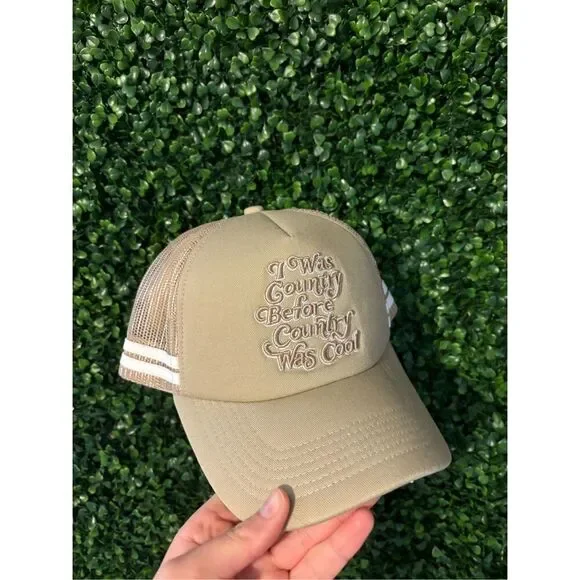 Understated Leather Free People Country Hat NWT Trucker