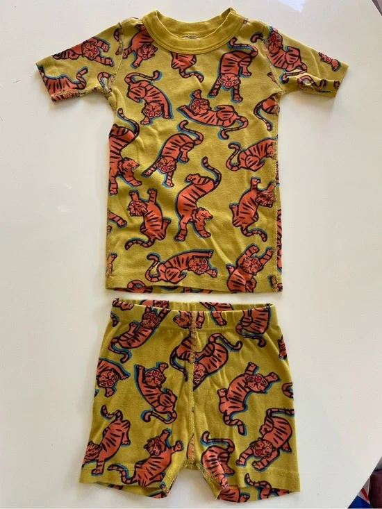 Hanna Andersson Toddler Tiger Pajama Set - 5t