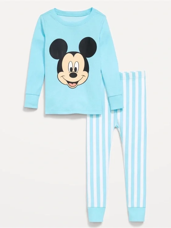 Old Navy + Disney Mickey Mouse Kids Pajamas 3T