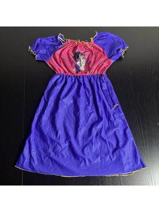 Vintage 90s THE HUNCHBACK OF NOTRE DAME Girls 4/5 Nightgown Disney Esmeralda