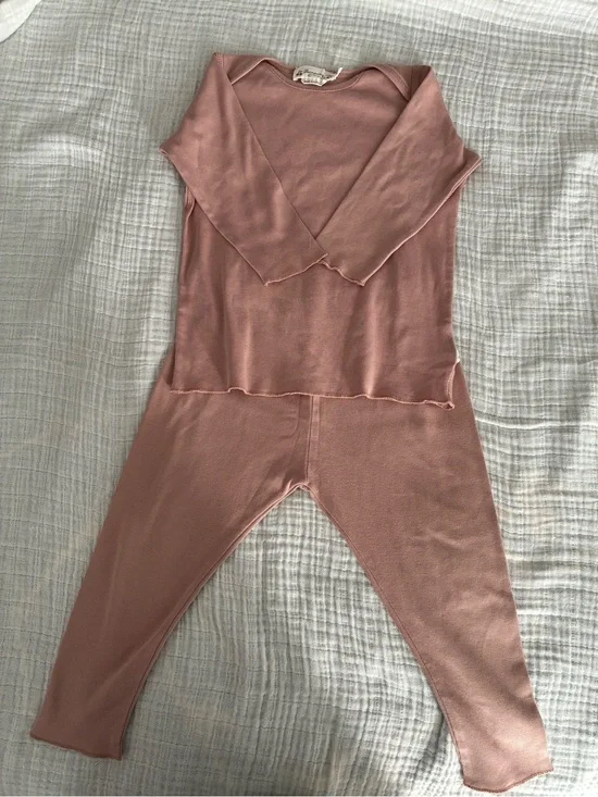 Bonpoint Dusty Rose Baby Lounge Set