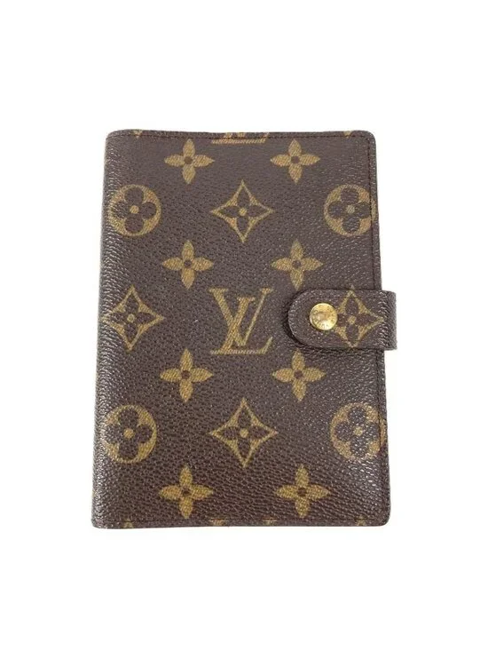 Louis Vuitton Notebook Cover Agenda PM Monogram Canvas Brown