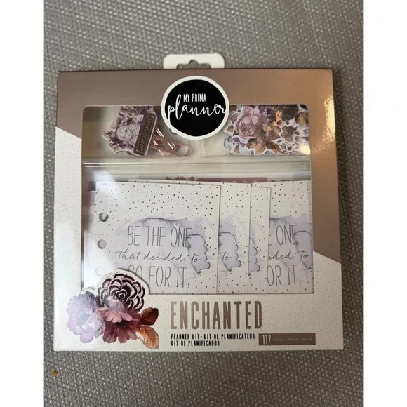 My Prima Planner Enchanted Kit 117 Pieces Stickers Journaling Set