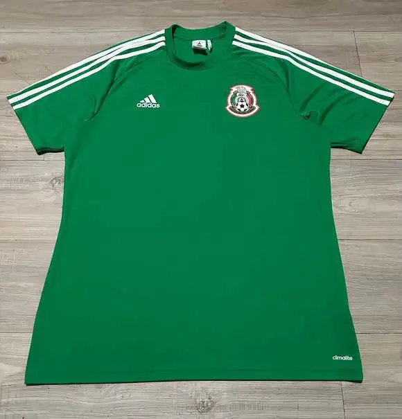 Adidas Mexico FMF Soccer Jersey Practice Shirt - Size XL