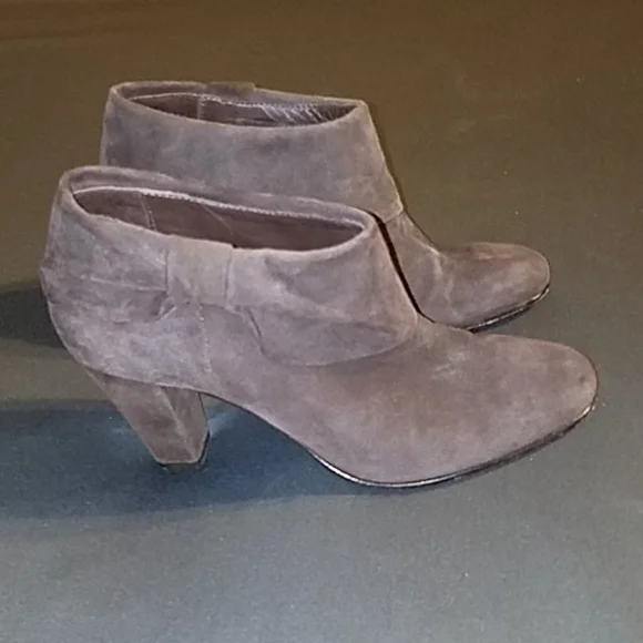 kate spade Brown Suede Ankle Booties