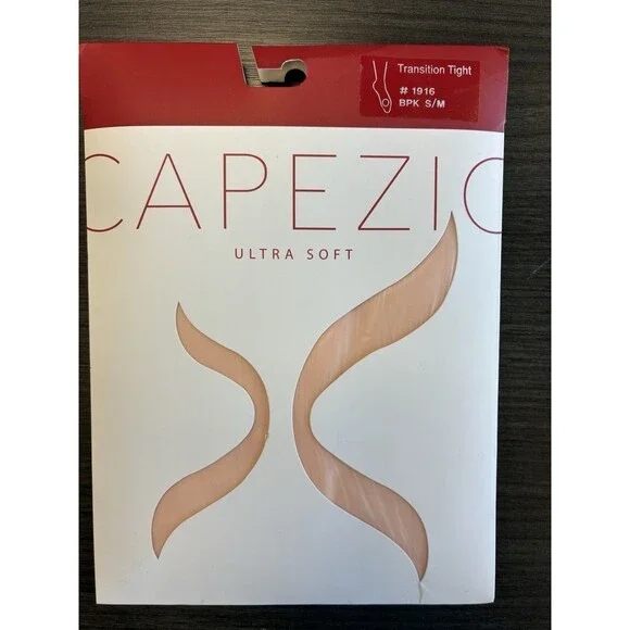 Capezio Women's Ultra Soft Transition Tight #1916 BPK S/M Adult Ballet Pink NEW