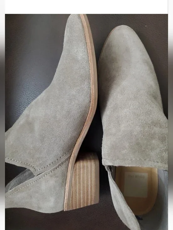Dolce Vita Light  Suede Ankle Booties