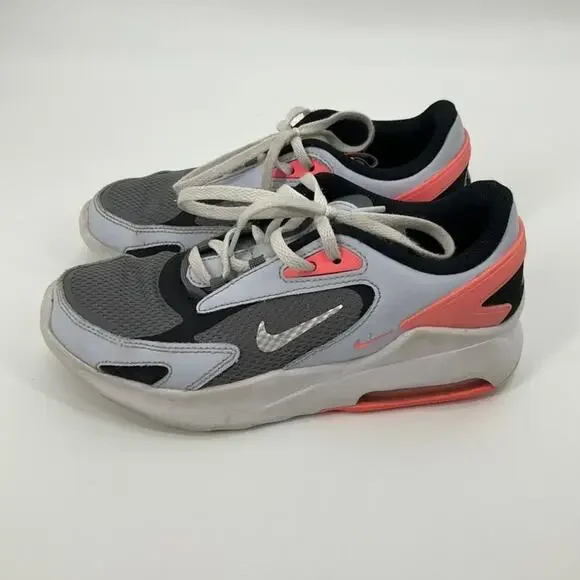 Nike Air Max Bolt‎ Sneakers CW1626 003 Gray Pink Size 4.5Y EU 36.5 Athleisure
