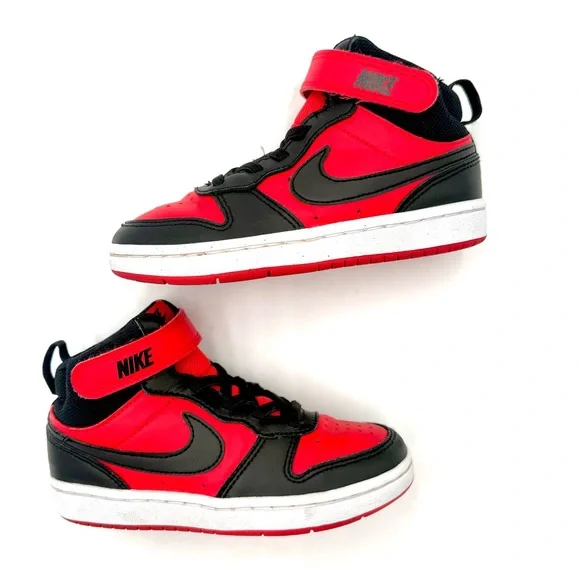 Nike Court Borough Mid 2 (GS) Youth‎ Shoes CD7782 602  Size 12C