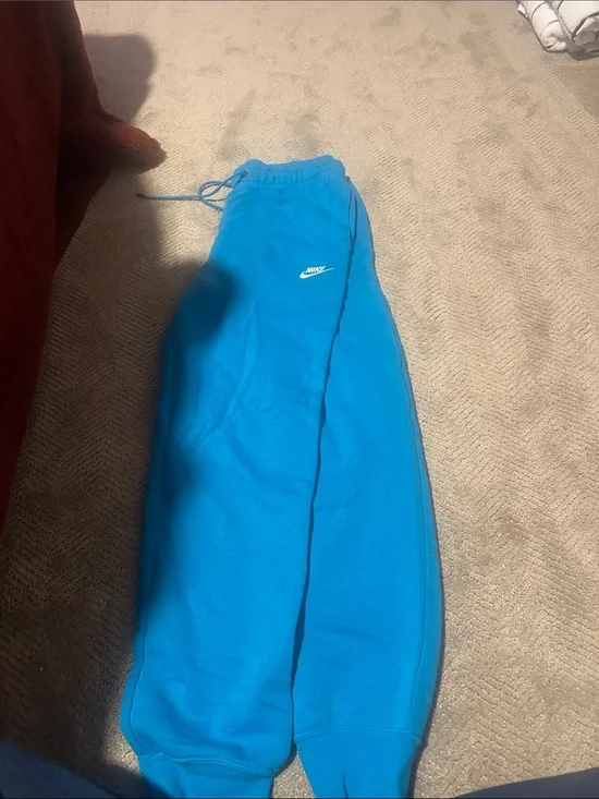 Nike Bright Blue Kids Fleece Joggers