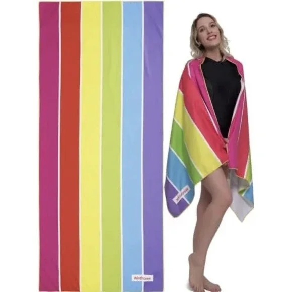 NWT‎ Winthome Microfiber Beach Towel, 31