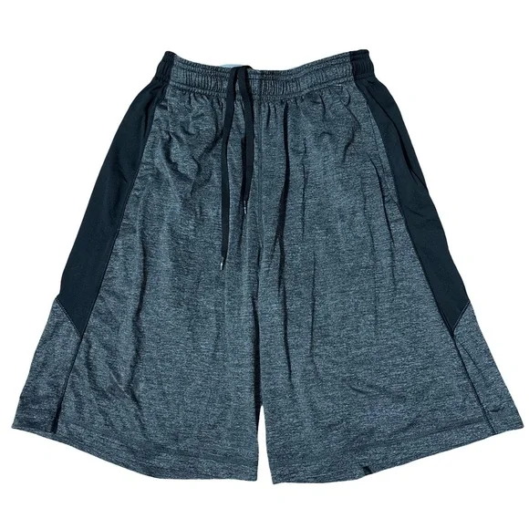 Under Armour Men's Charcoal and Black Athletic Shorts