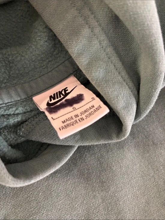 Nike Green Pullover Hoodie kids large