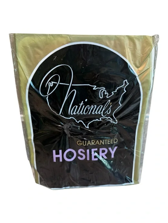 Vintage National’s Guaranteed Hosiery Pantyhose Size B NOS USA Taupe