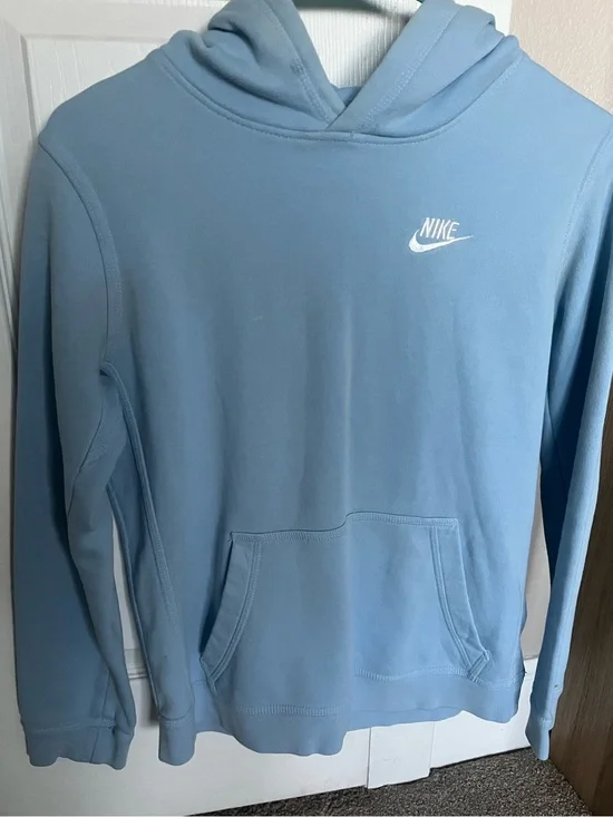 Nike Kids XL Baby Blue Pullover Hoodie