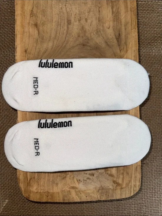 lululemon athletica White No-Show Athletic Socks - 2 Pair