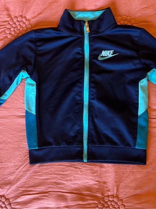 Nike Toddler Navy & Teal Track Jacket Size 24 months