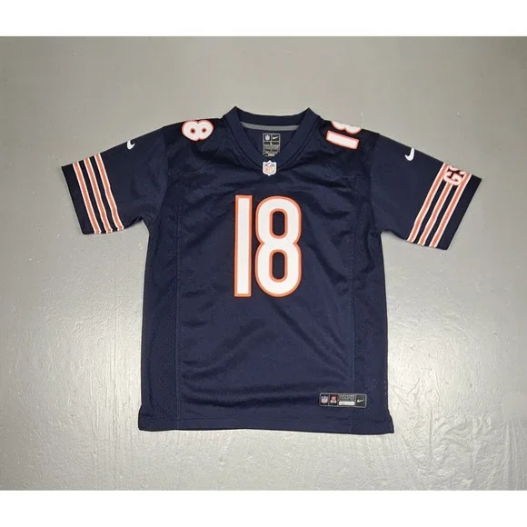 Nike Caleb Williams Chicago Bears Football Jersey # 18 Youth Large NFL Blue Home