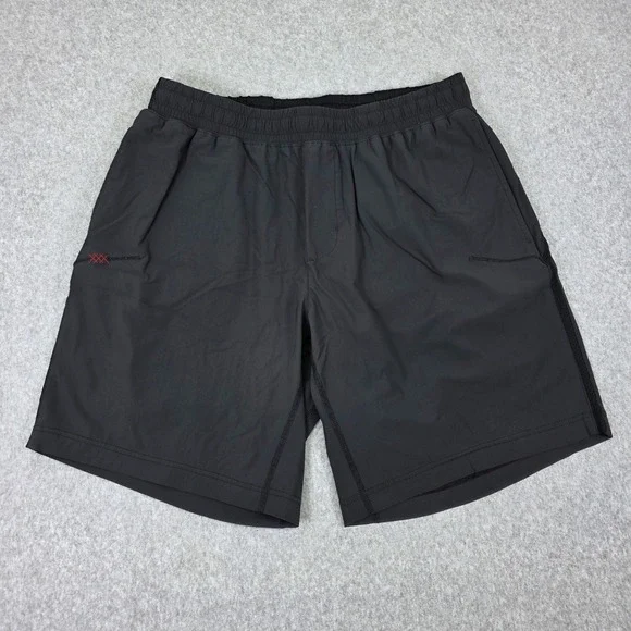 Rhone‎ Mako Mens 32 x 9' Lined Shorts Black Training Gym Athletic Workout 2-in-1