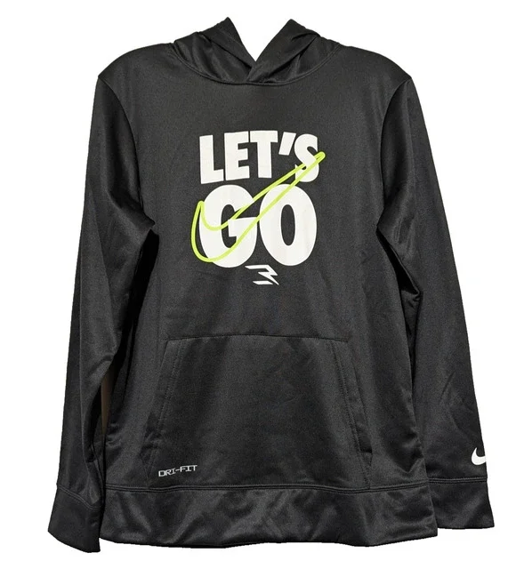 Nike 3BRAND Hoodie Youth XL Dri-FIT Pullover Sweatshirt Russell Wilson 13-15 yrs
