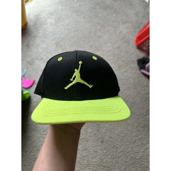 Nike Air Jordan Jumpman Hat Youth Toddler Black Cap