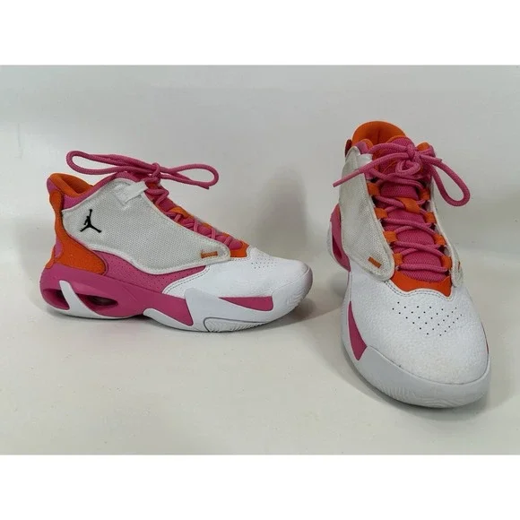 Nike Air Jordan Max Aura 4 GS Girls Size 4.5Y Athletic Shoes Sneakers DV0490-168