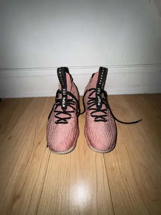 Nike LeBron 15 Hollywood All-Star GS 'Rust Pink' Basketball Shoes