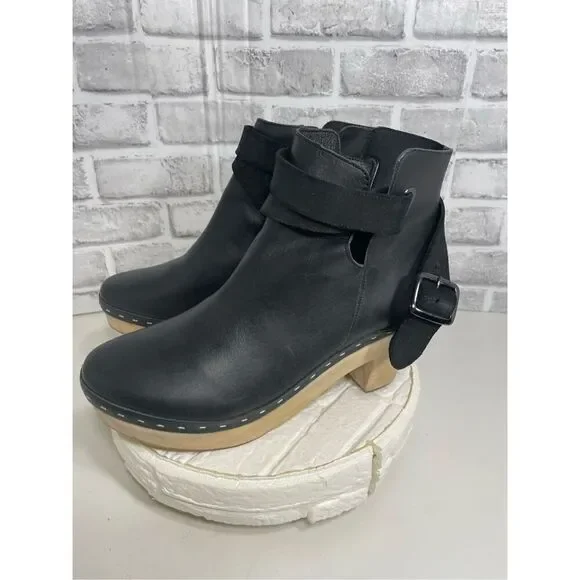 Free People Clog Booties