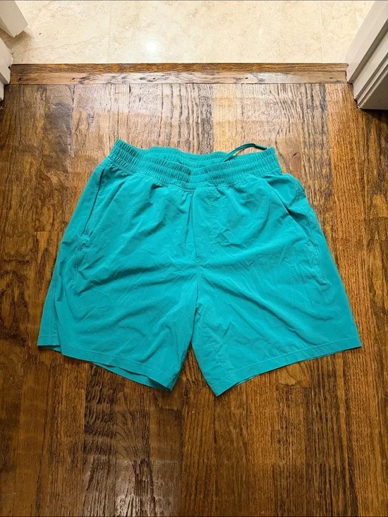 lululemon athletica Teal Men's Athletic Shorts