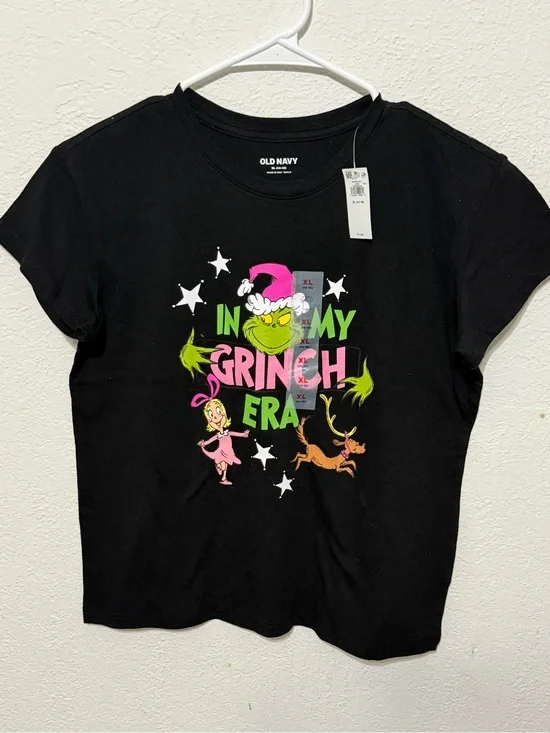 Grinch shirt - in my grinch era YXL