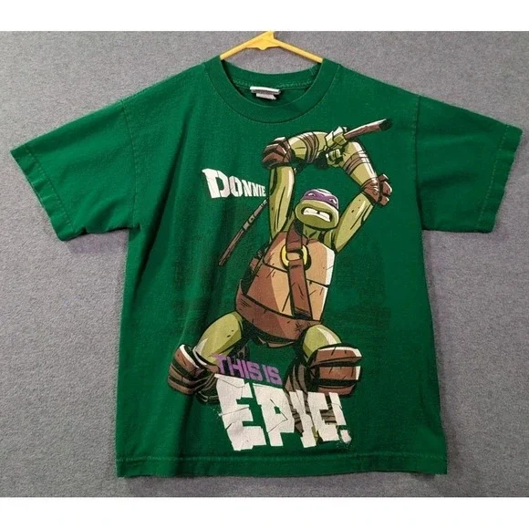 Teenage Mutant Ninja Turtles Donatello Official T-Shirt Youth M 2012 Kidcore Y2K