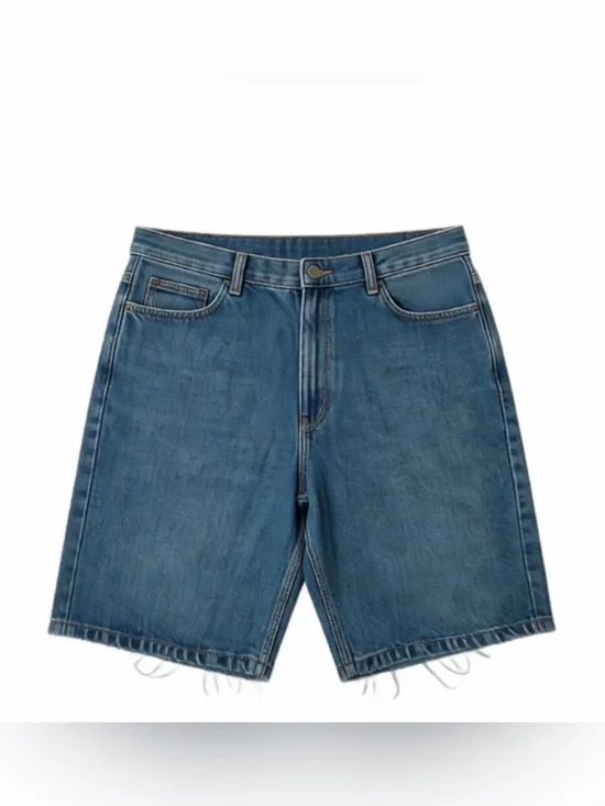 Calvin Klein Jeans Relaxed Blue Denim Shorts