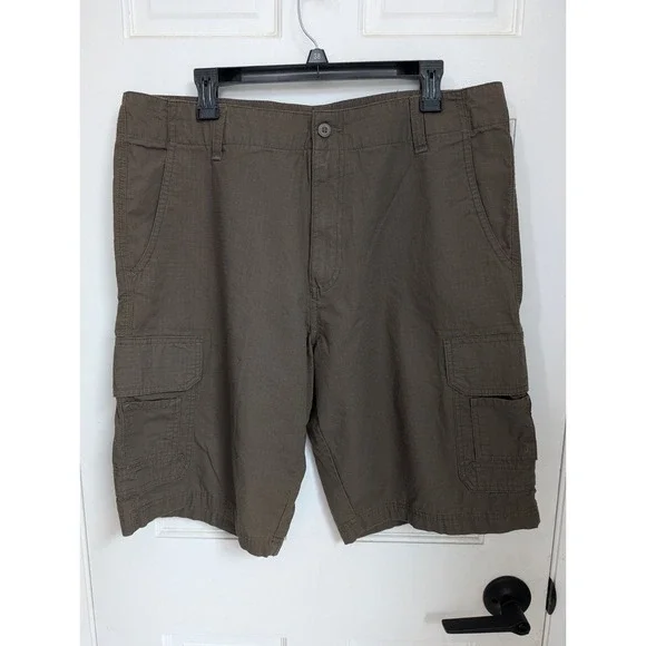 NEW Architect Jean Company SZ 38 Mens Cotton Cargo Shorts Inseam 11
