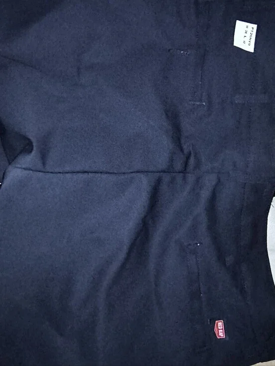 Men's Black Work Shorts with Utility Pocket